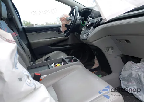 2019 Honda Odyssey Ex-L z USA, uszkodzony, nr VIN 5FNRL6H71KB049716